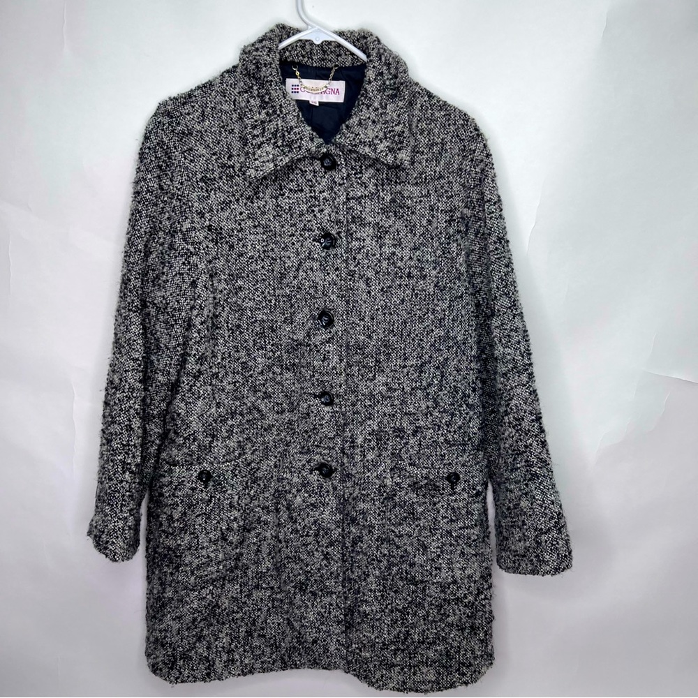 Compagna women’s gray trench coat size 66